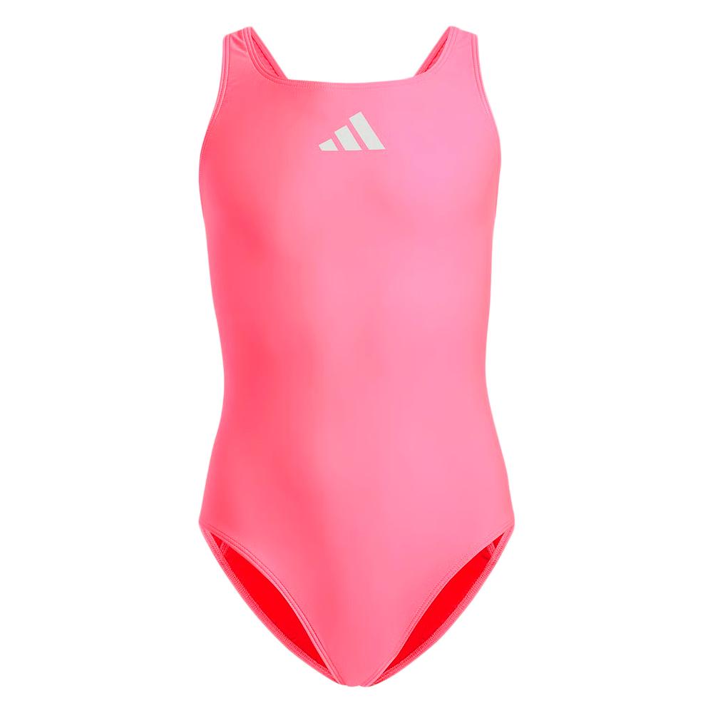 Maillot de bain Fille Rose Adidas JG5841 pas cher