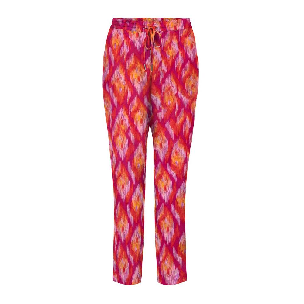 Pantalon Rose/Orange à Motifs Femme Only 15222230 pas cher