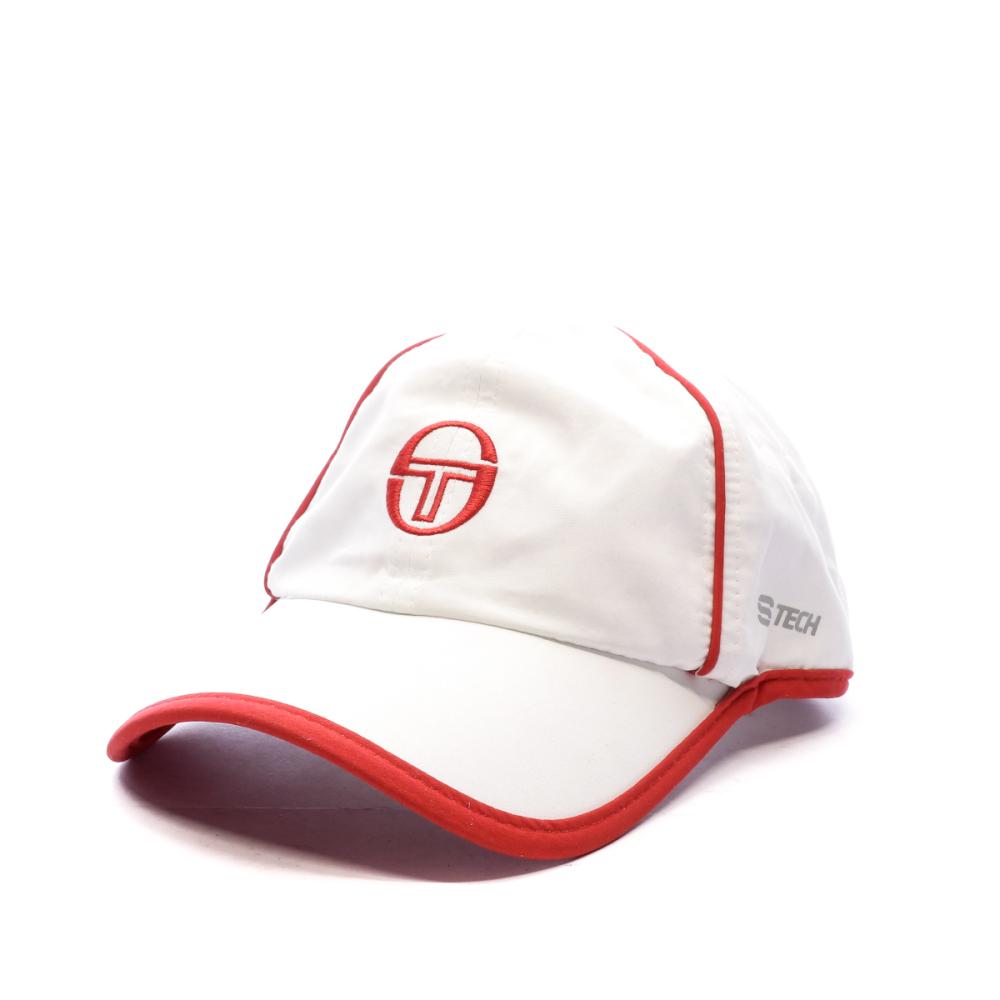 Casquette blanche/rouge homme Sergio Tacchini Club Tech vue 4