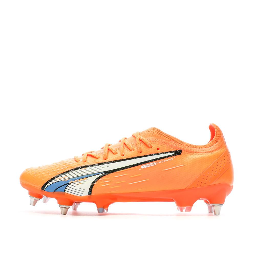 Chaussures de Football Orange Homme Puma Ultra Ultimate pas cher