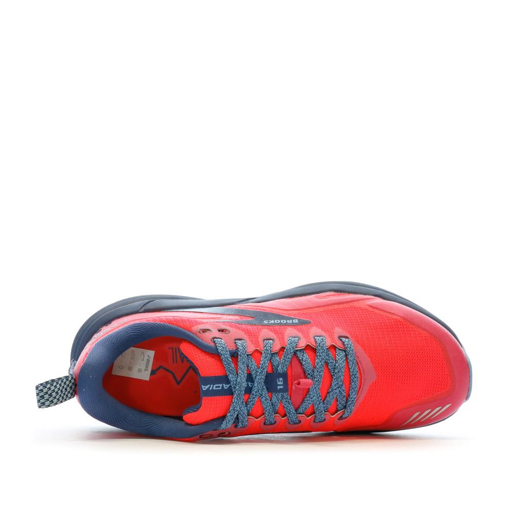 Chaussures de Trail Rouge Femme Brooks Cascadia 16 vue 4