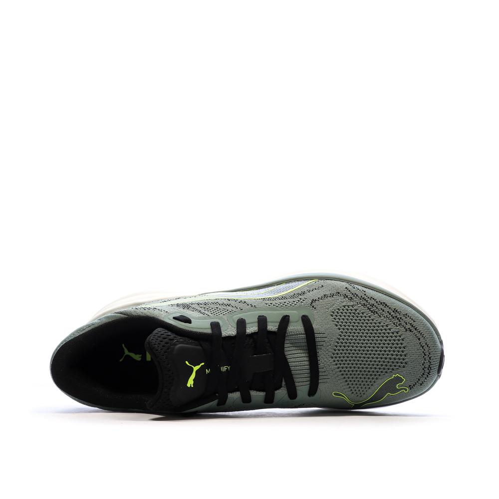 Chaussures de running Vert Homme Puma Magnify Nitro vue 4
