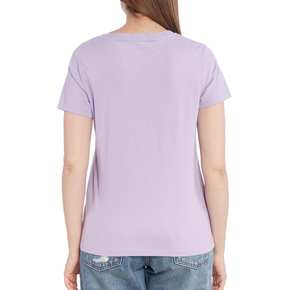 T-shirt Mauve Femme Levi's Perfect Vneck vue 2