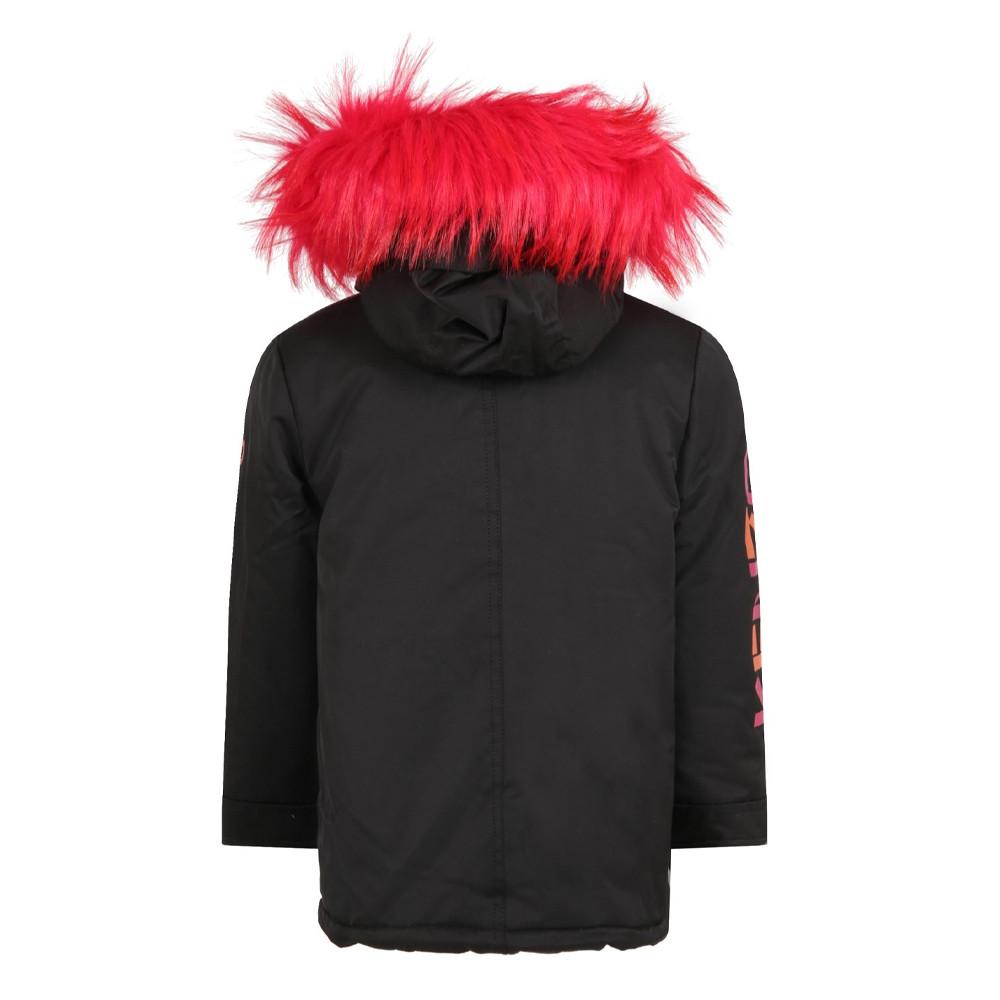 Parka Noire Fille Kenzo Kevina vue 2