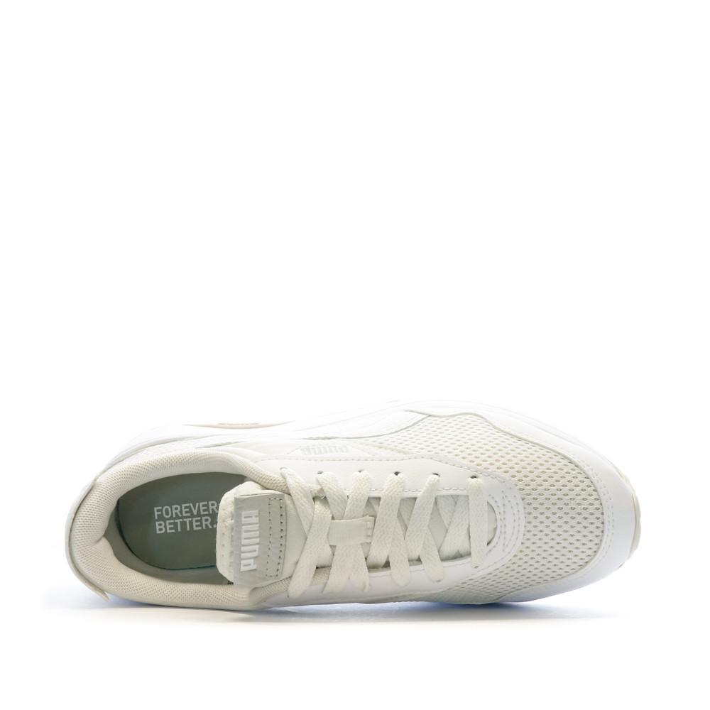 Baskets Blanches Femme Puma Cruise Rider vue 4