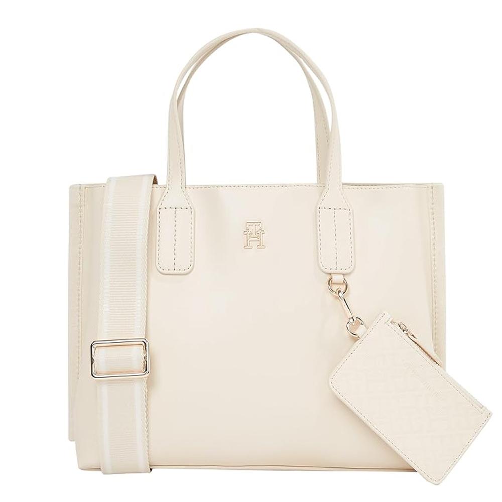 Sac à main Écru Femme Tommy Hilfiger Satche pas cher