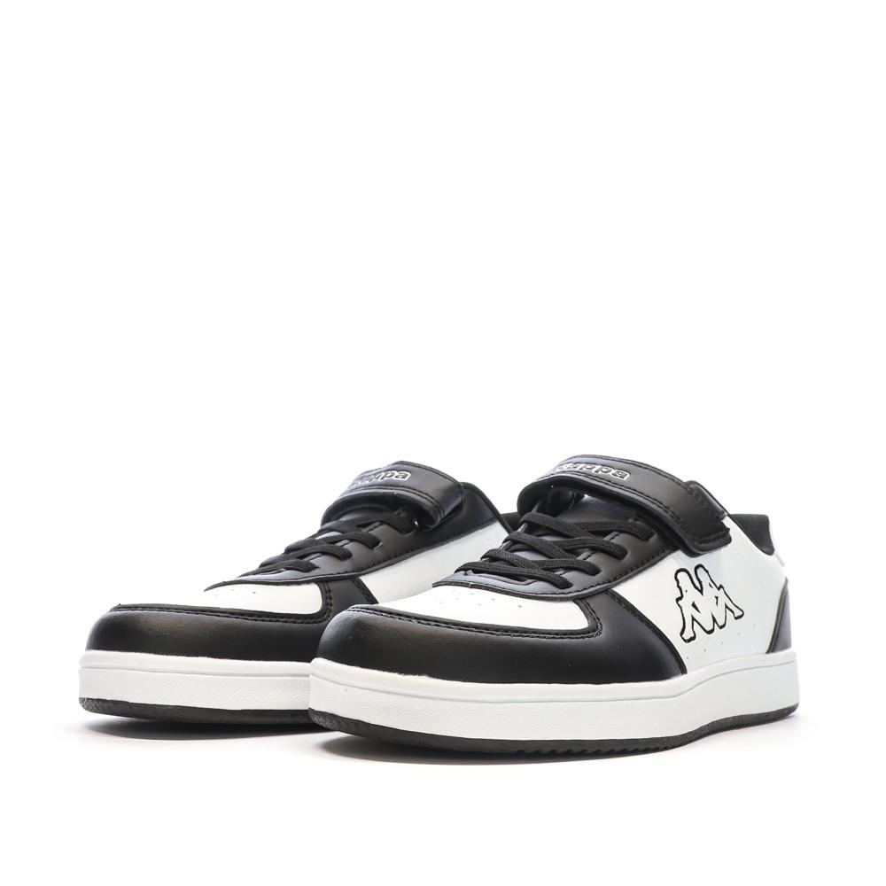 Baskets Noires/Blanches Garçon Kappa Malone vue 6