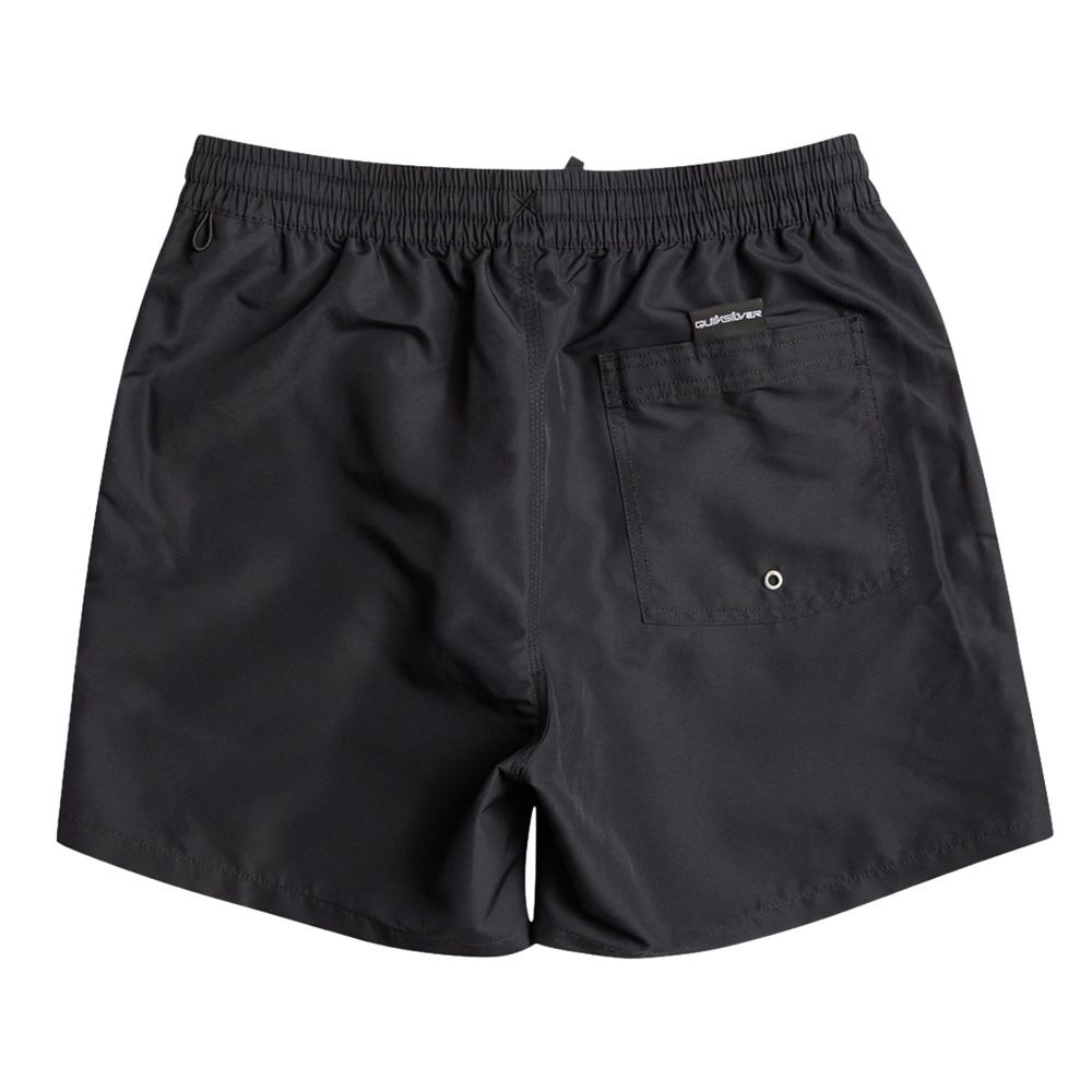 Short de bain Noir/Orange Homme Quiksilver Beach Please 16 vue 2