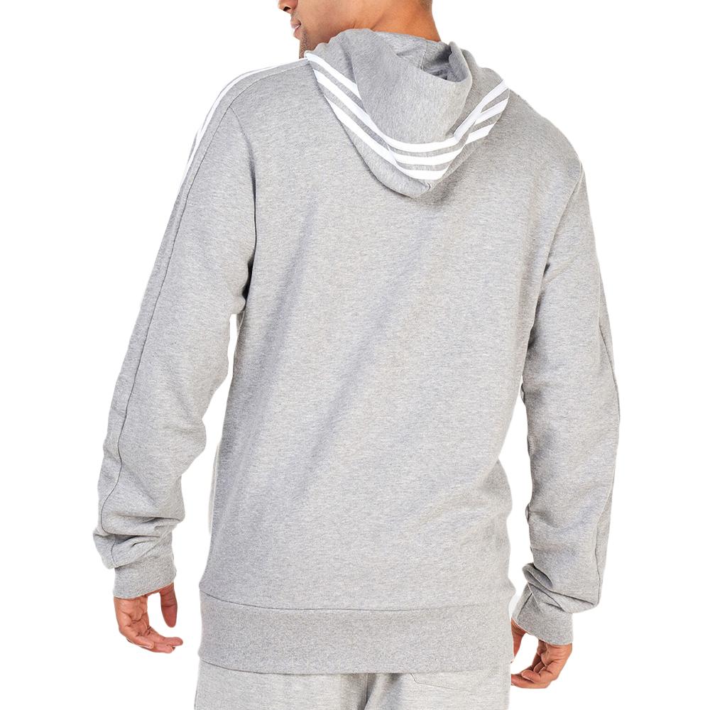 Sweat Zippé Gris Homme Adidas IC9833 vue 2