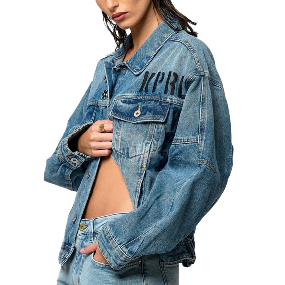 Veste en Jean Bleu Femme Kaporal BLISY pas cher