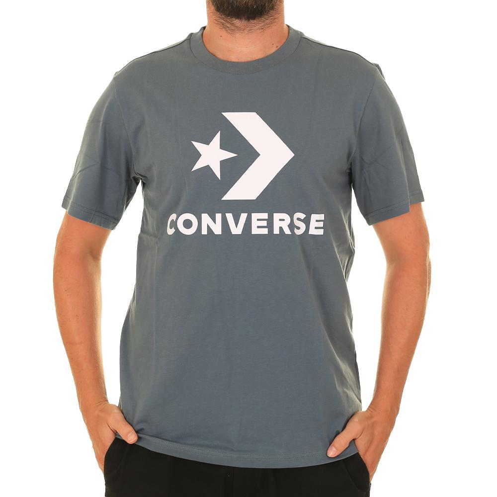 Converse Men's Grey T-Shirt Large affordable