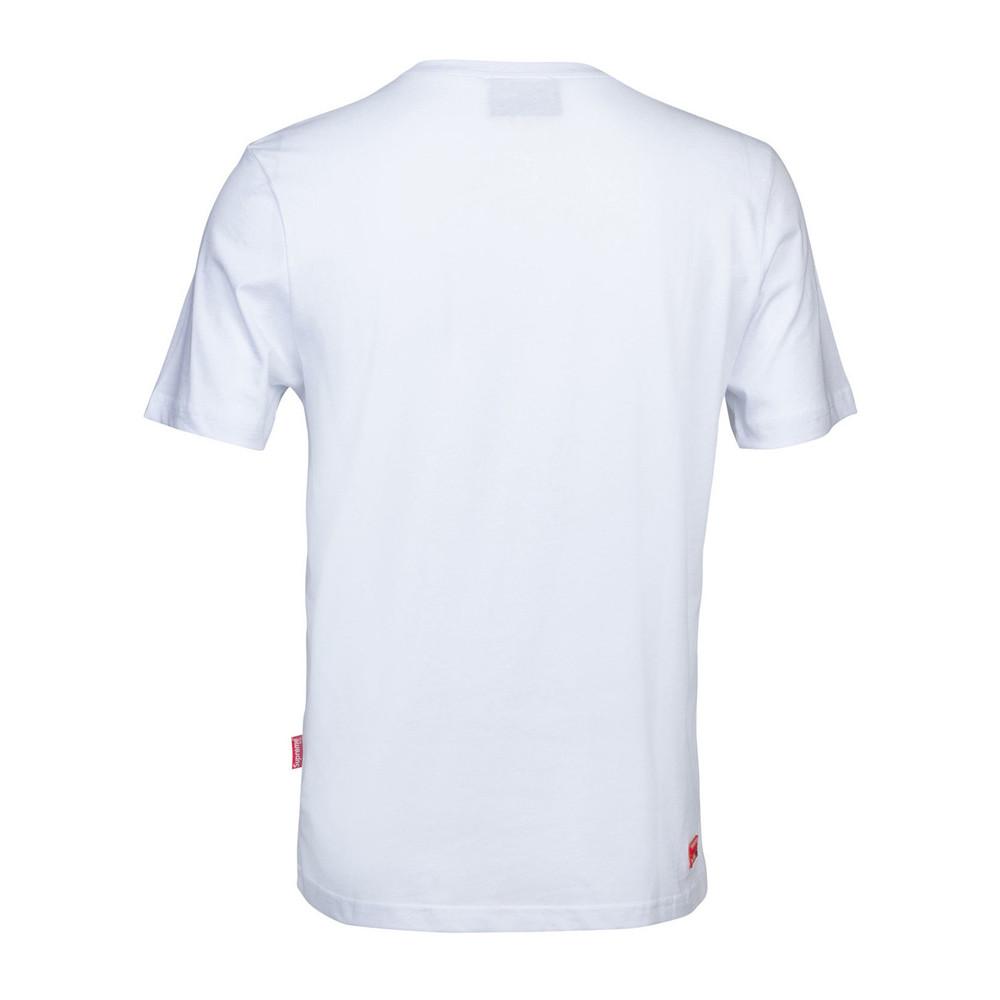 T-shirt Blanc Homme Supreme Grip Film vue 2