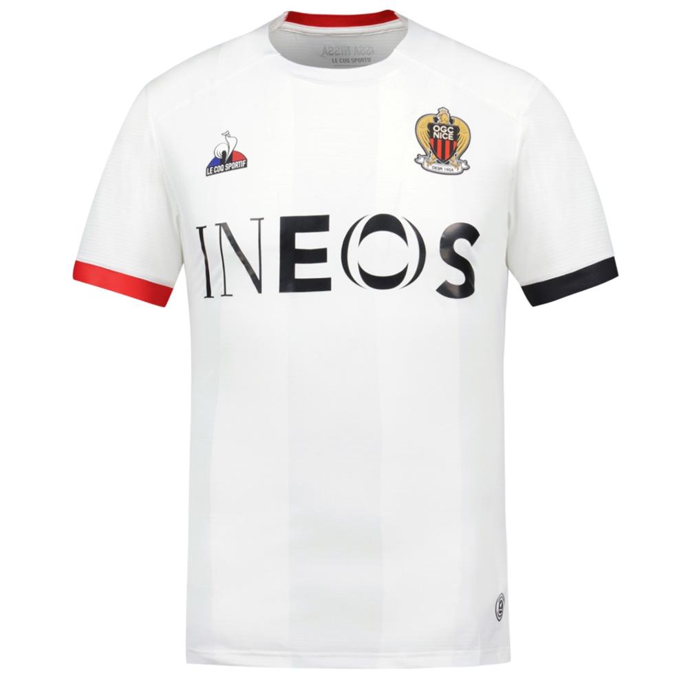 OGC Nice Maillot Authentique Extérieur Homme Le Coq Sportif 23/24 pas cher