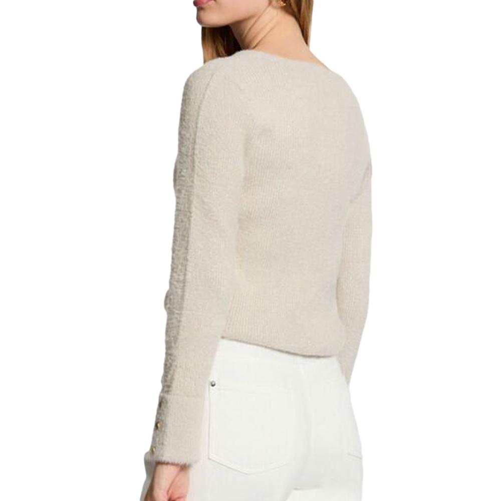 Pull Beige Clair Femme Morgan Moove vue 2