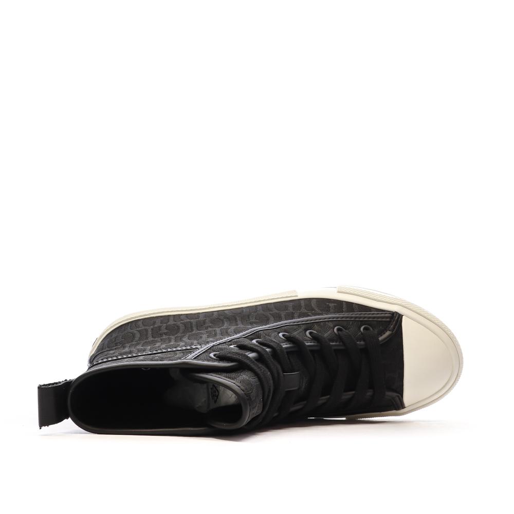 Baskets Noires Femme Guess Colyn vue 4