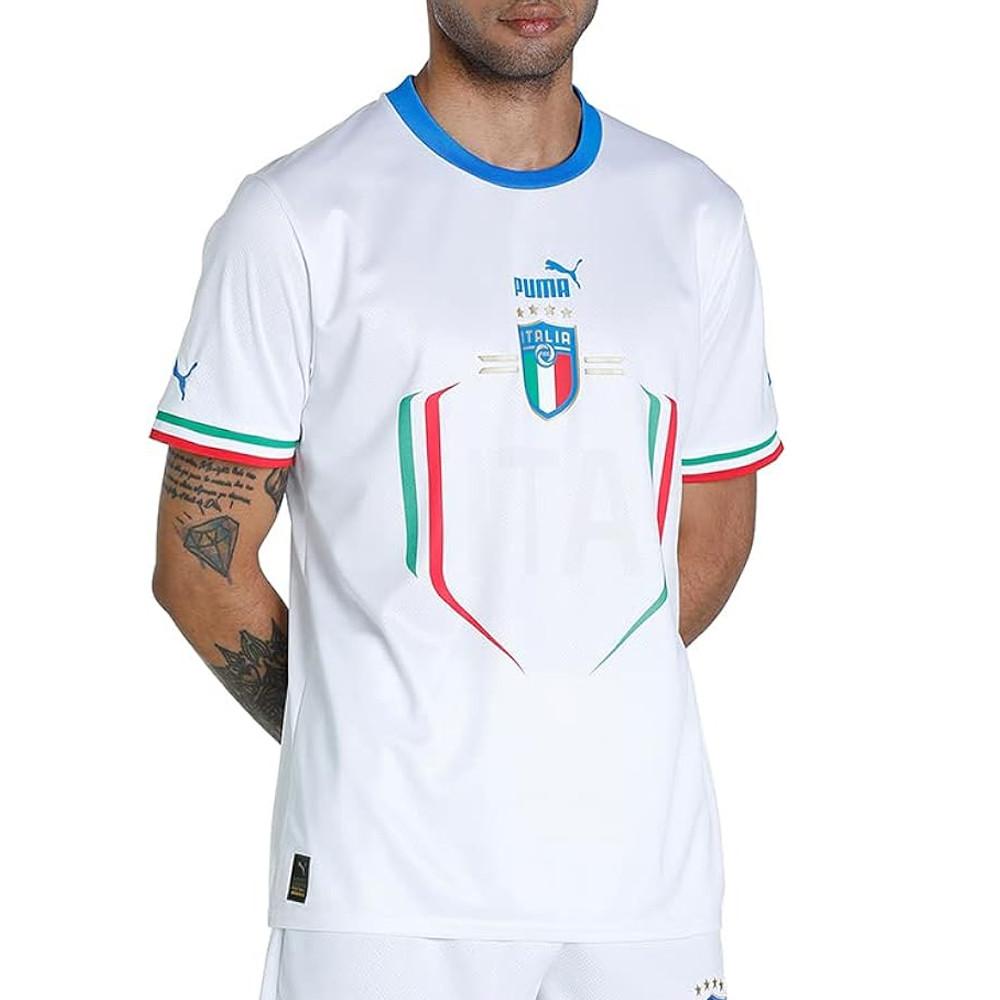 Italie Maillot de foot Extérieur Blanc Homme Puma 2022/23 pas cher