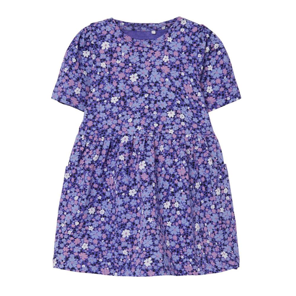 Robe à Fleurs Violette Fille Name it Fann pas cher