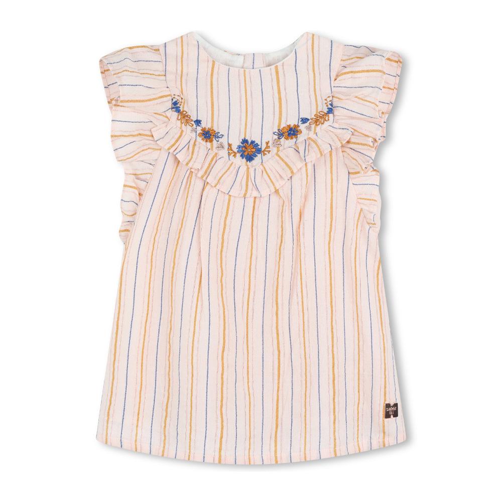 Robe à rayures Rose Bébé Fille Carrément Beau Y30097 pas cher