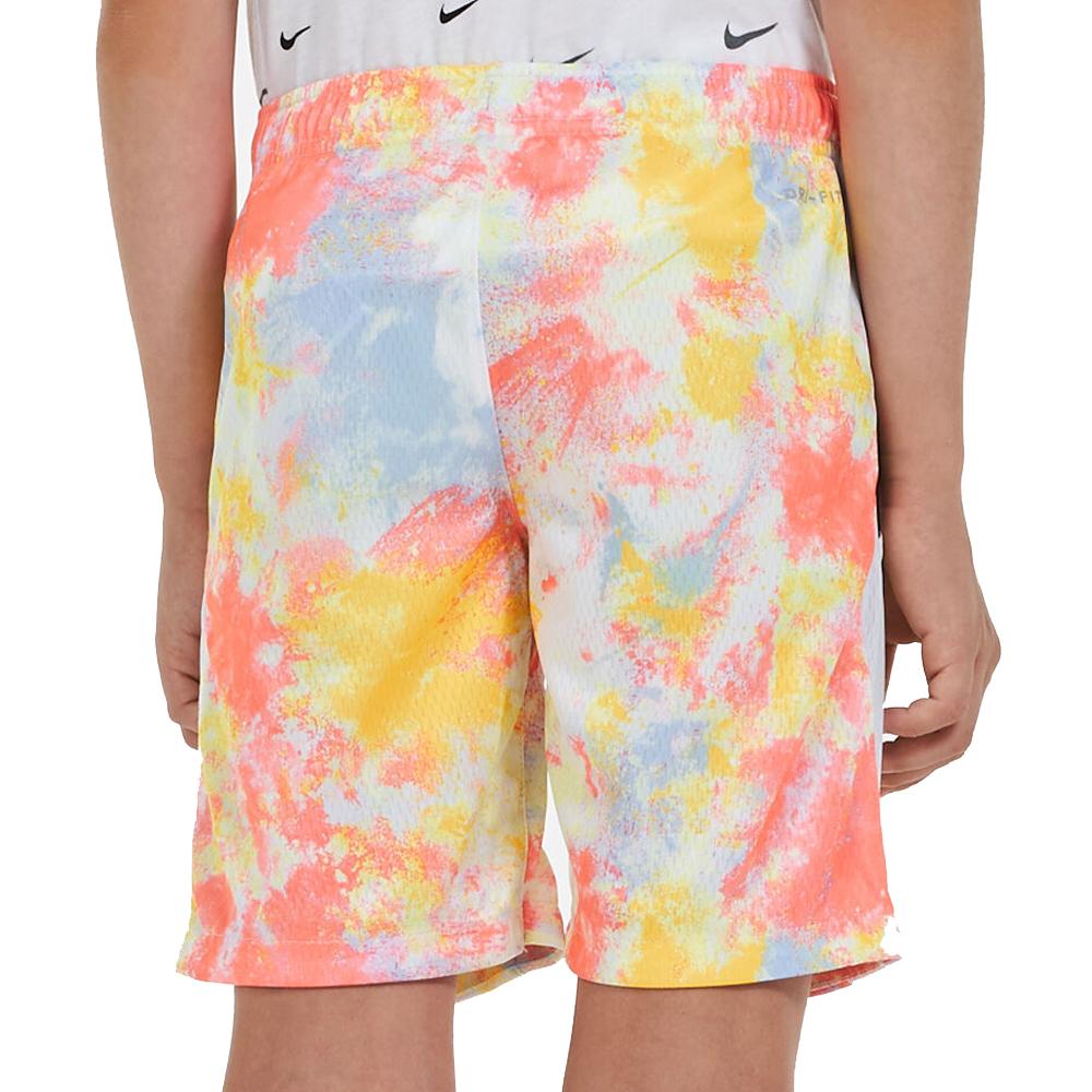 Short Jaune/Orange/Bleu Garçon Nike Dry Short vue 2