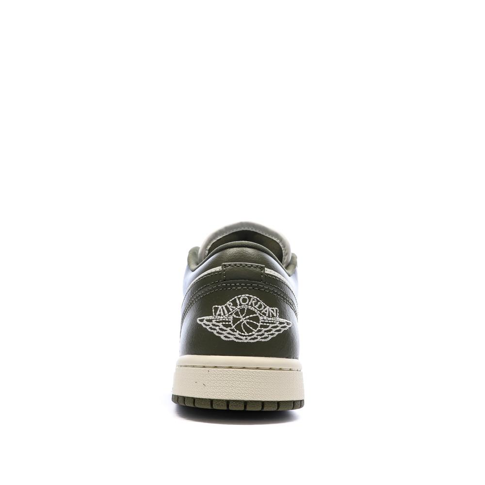 Baskets Kaki Mixte Nike Air Jordan 1 Low vue 3