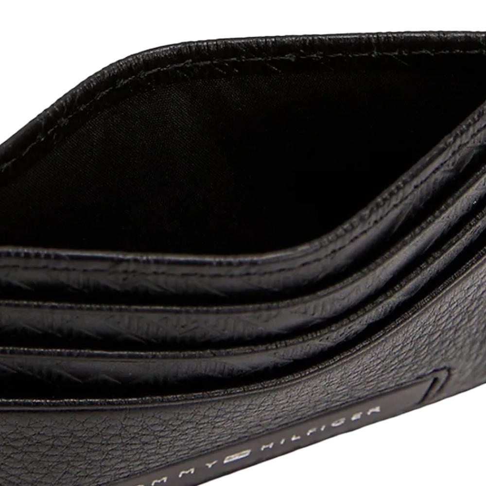 Portefeuille Noir Homme Tommy Hilfiger Holde vue 2