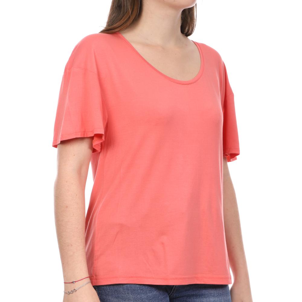 T-shirt Corail Femme Teddy Smith Tifani pas cher