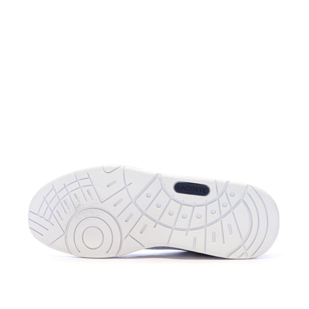 Baskets Blanches/Marine Homme Lacoste Court Sneakers T-clip vue 5