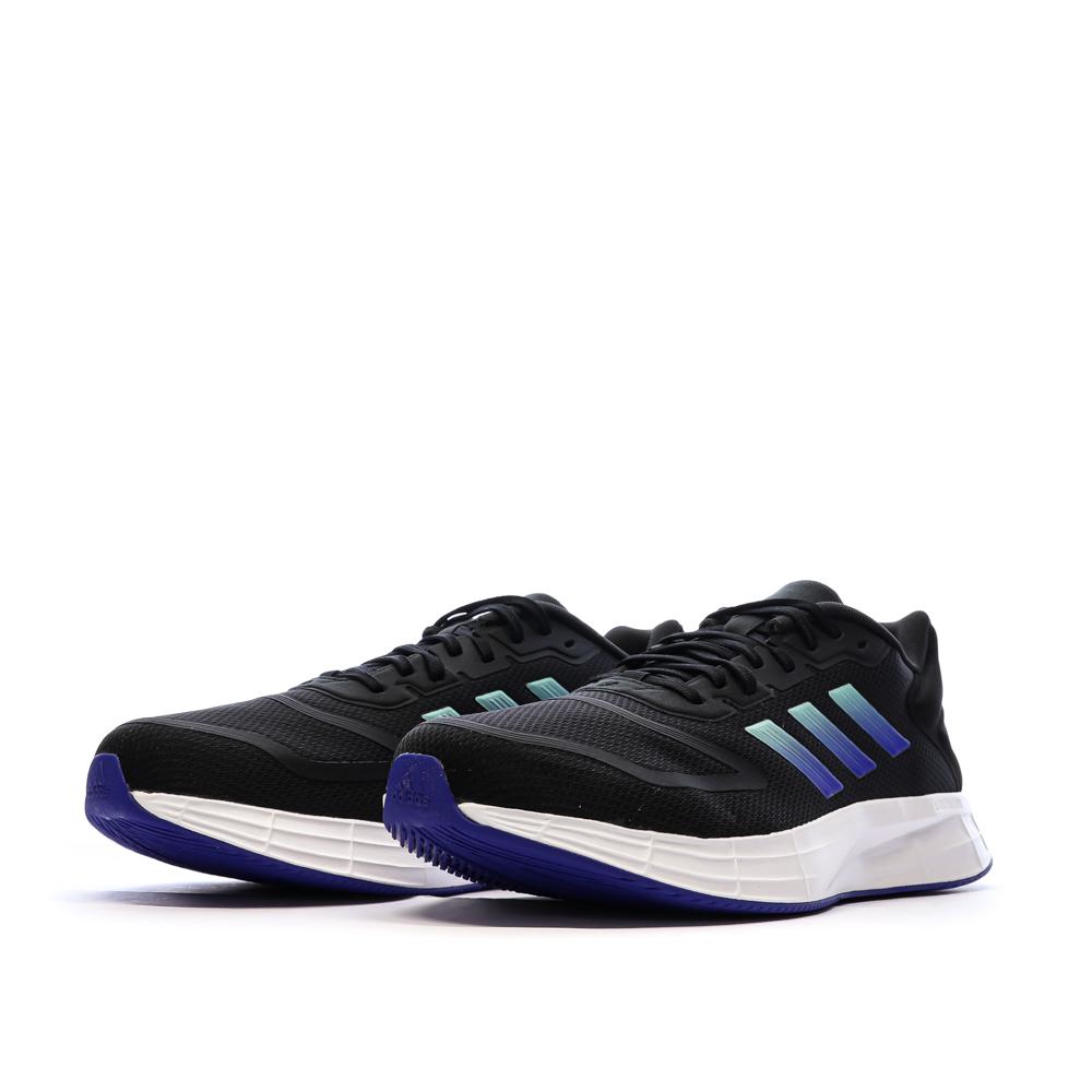 Chaussures de Running Noir/Bleu Homme Adidas Duramo 10 vue 6