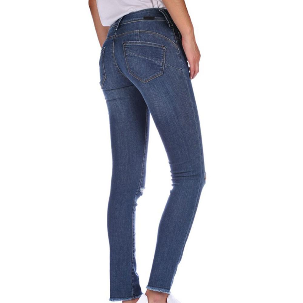 Jean Skinny Bleu Femme Teddy Smith307 vue 2