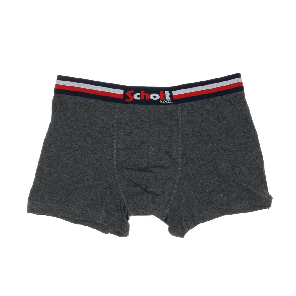 Boxer Anthracite Homme Schott Staten pas cher