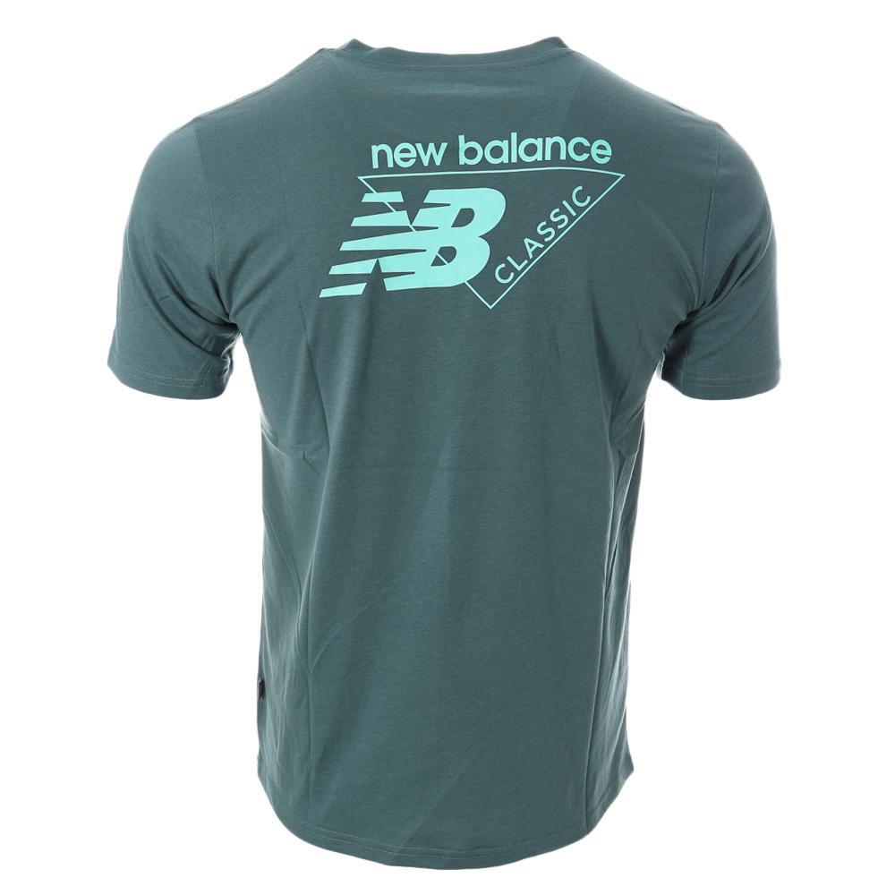 T-shirt Vert Homme New Balance Sport Essentials vue 2
