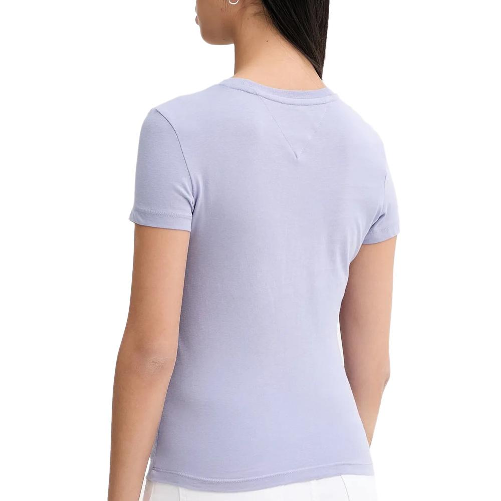 T-shirt Mauve Femme Tommy Hilfiger Tjw vue 2