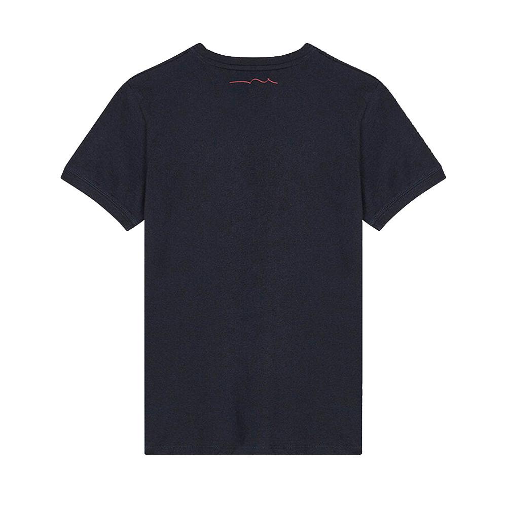 T-shirt Bleu Marine enfant Teddy Smith Tozo vue 2