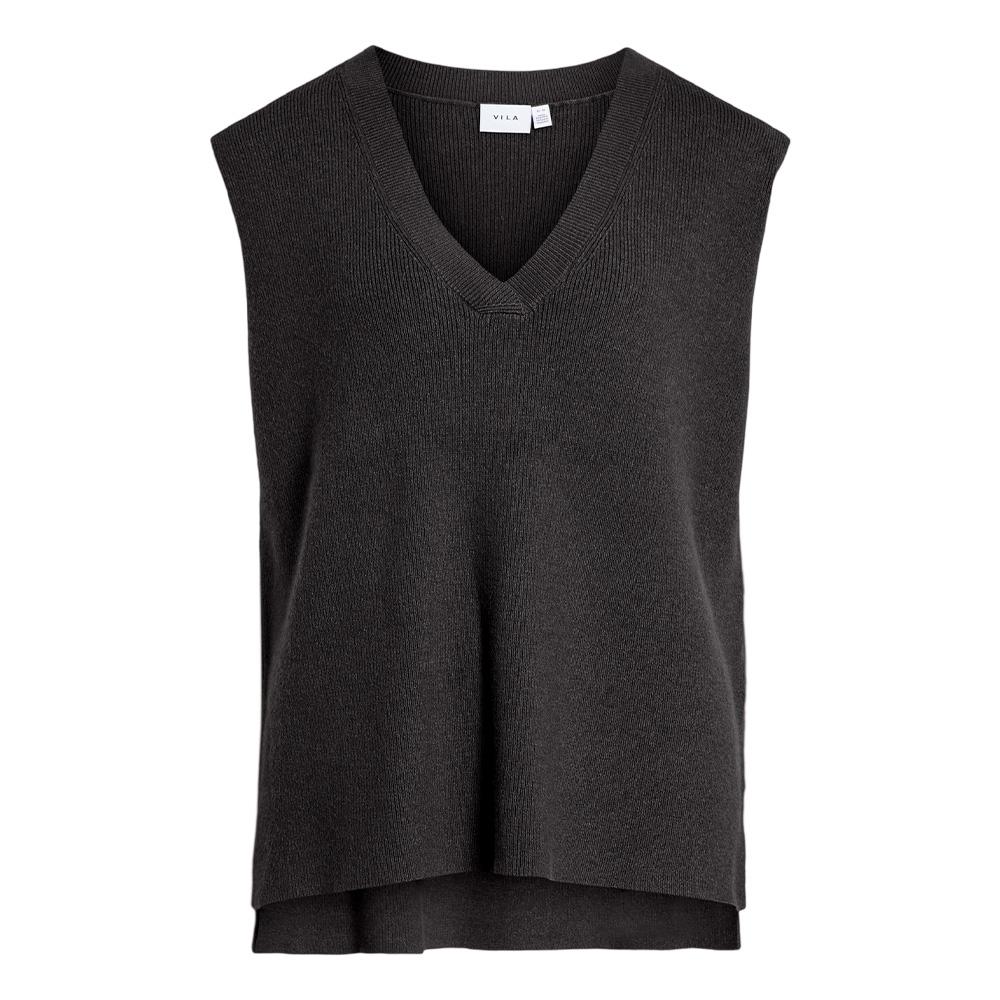 Pull Sans Manches Gris Femme Vila Vichelle pas cher