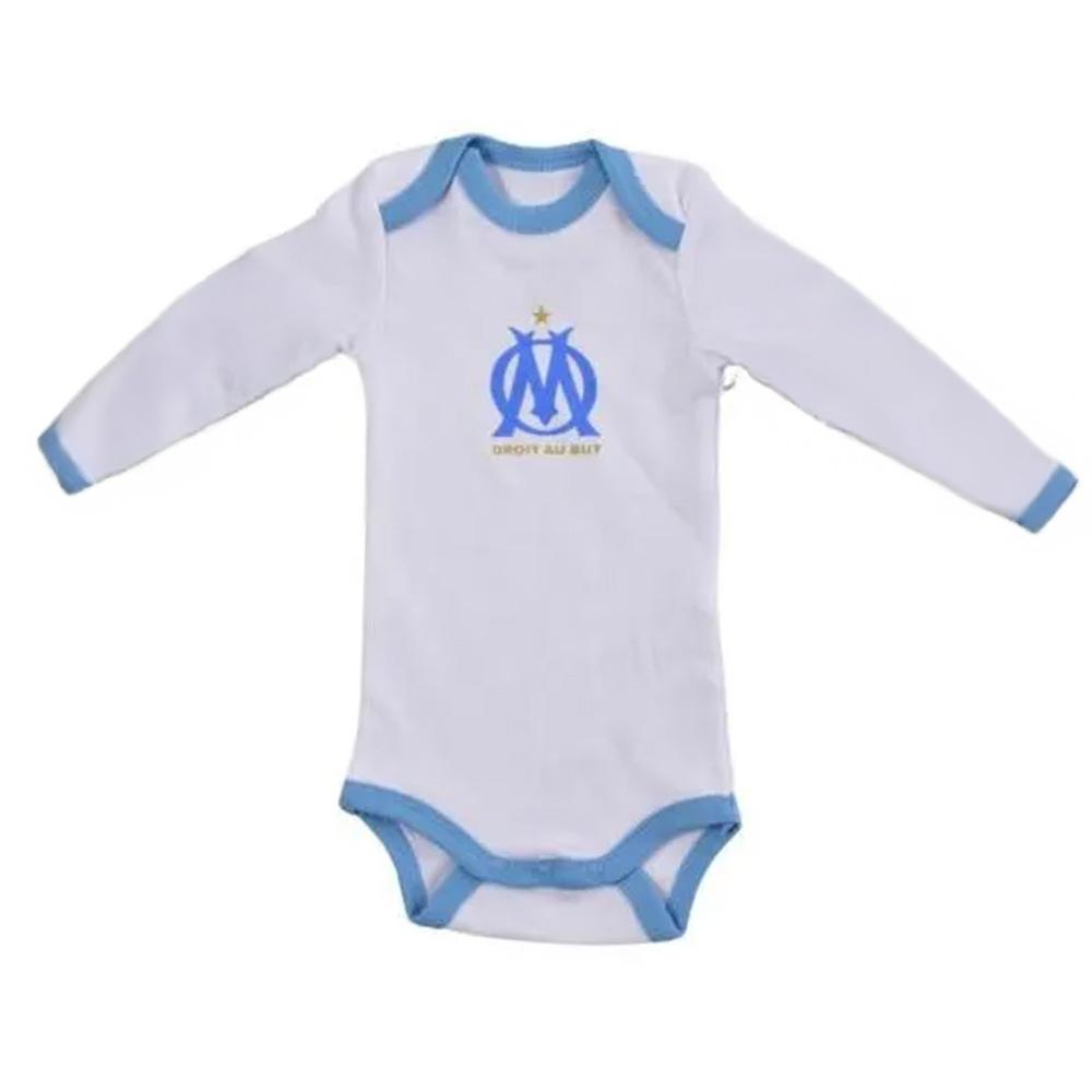 Body Blanc Garçon/Fille Olympique de Marseille OMB22002 pas cher