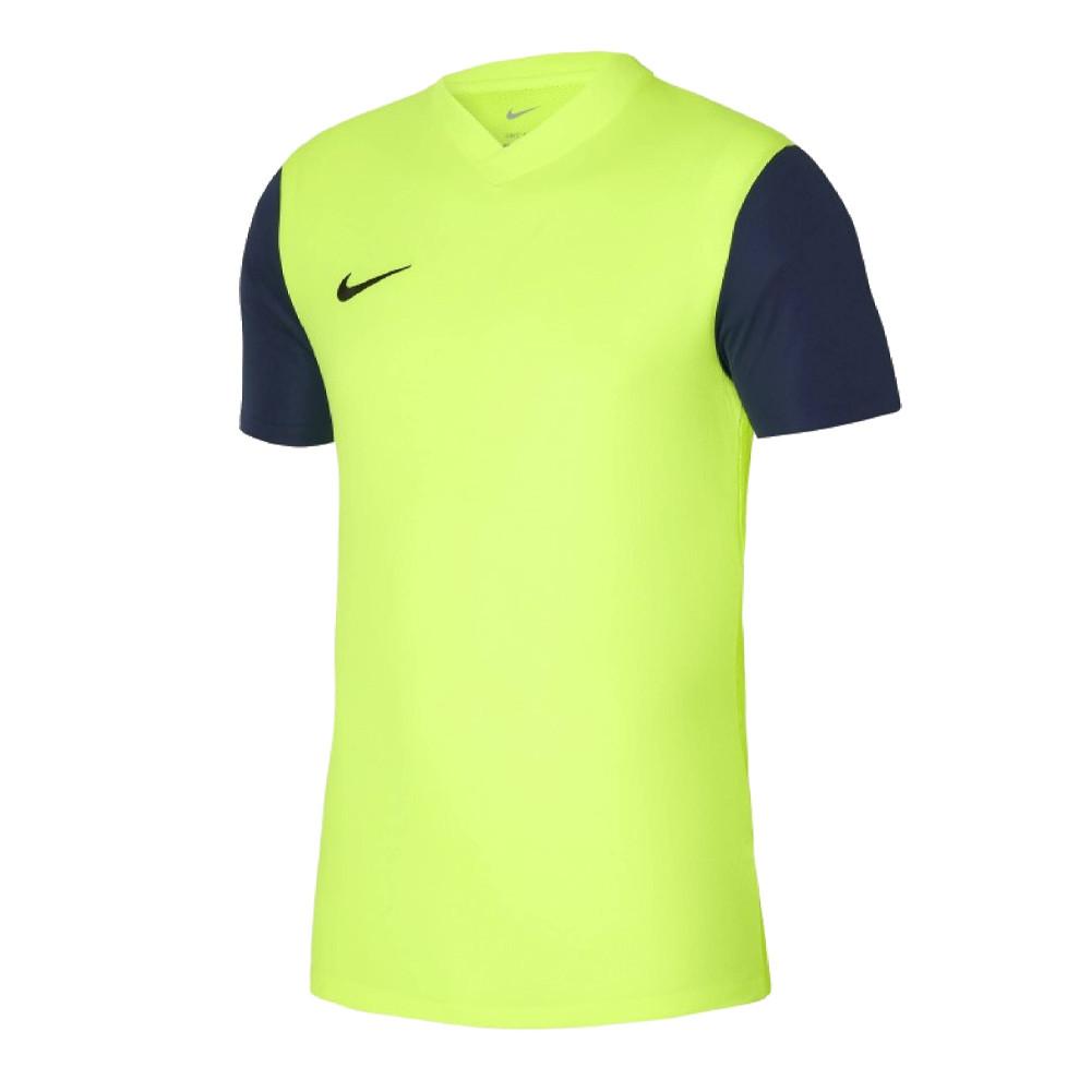 Maillot de sport Jaune Femme Nike Tiempo pas cher