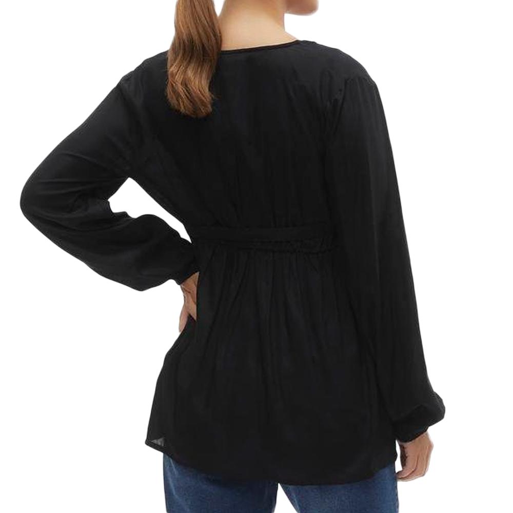 Blouse de Grossesse Noire Femme Mamalicious 20019587 vue 2