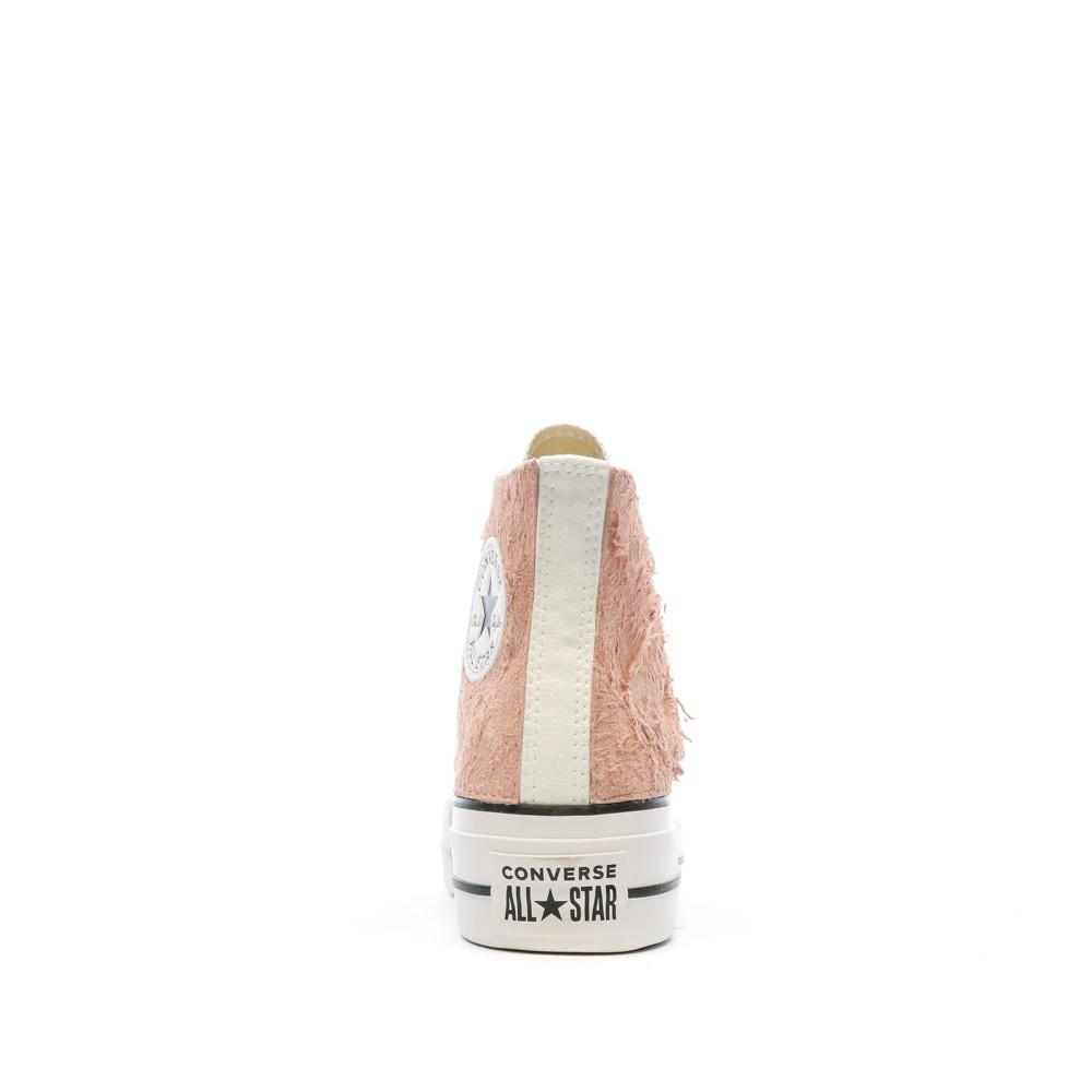 Baskets Rose Femme Converse Ctas Lift Canvas vue 3