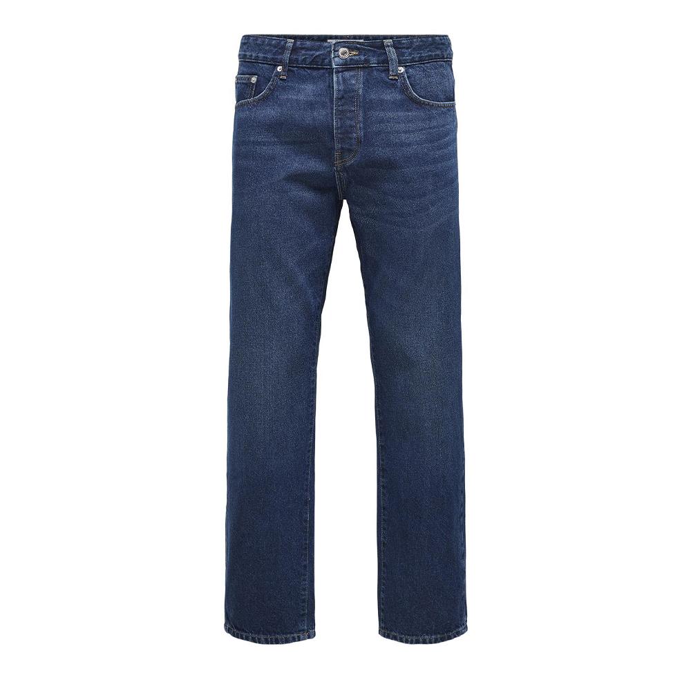 Jean Droit Bleu Homme Only & Sons Sedge 22027901 pas cher