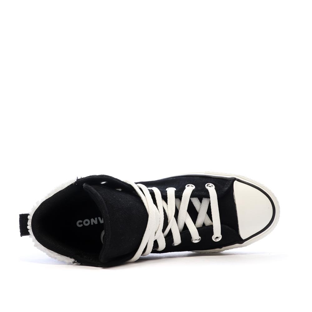 Baskets Noires Femme Converse Chuck Taylor All Star Puff vue 4