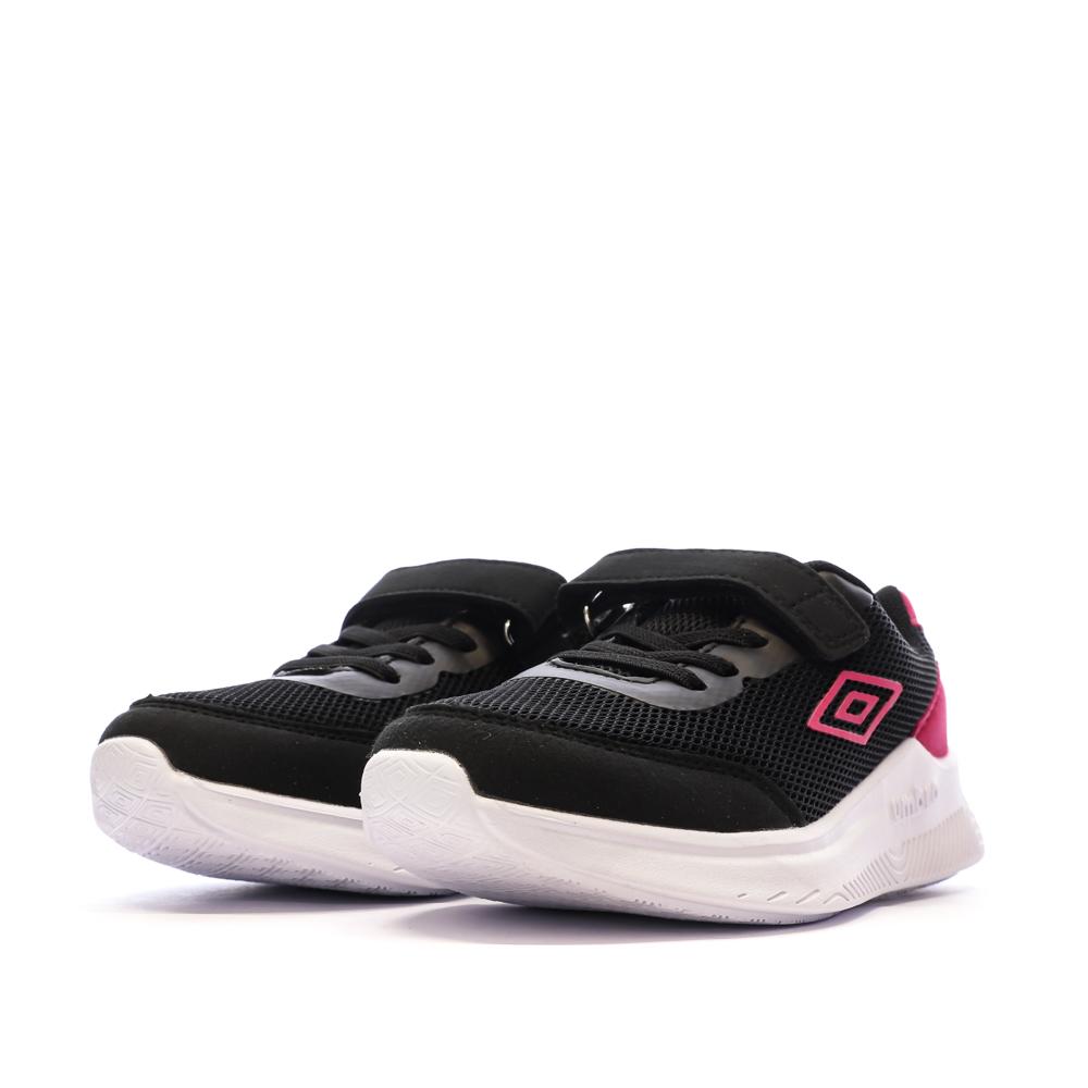 Baskets fille Umbro Nateo Noir/Rose – Style et confort sportif vue 6