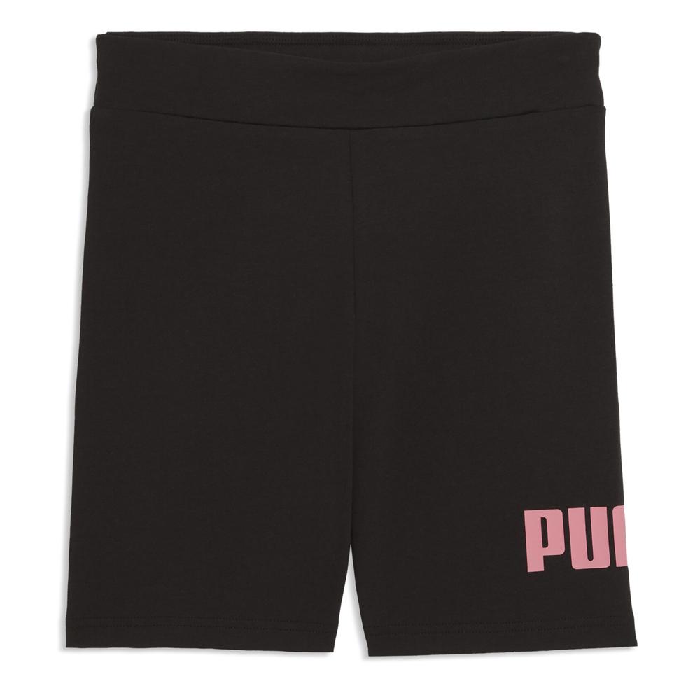 Schwarze/rosa Mädchen-Shorts Puma Ess 2 Color günstig