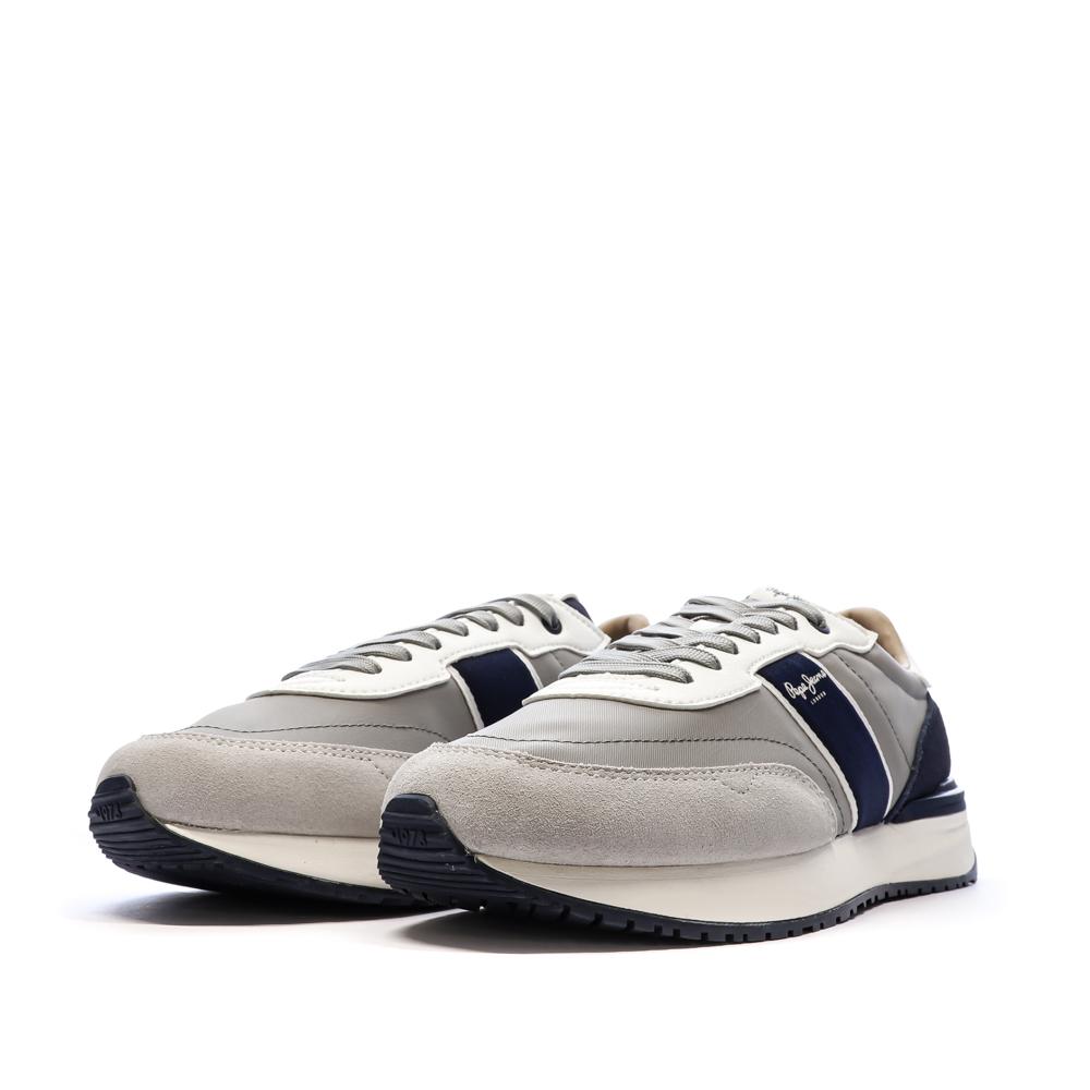 Gris Hombre Zapatillas Pepe jeans Buster Club ver 6