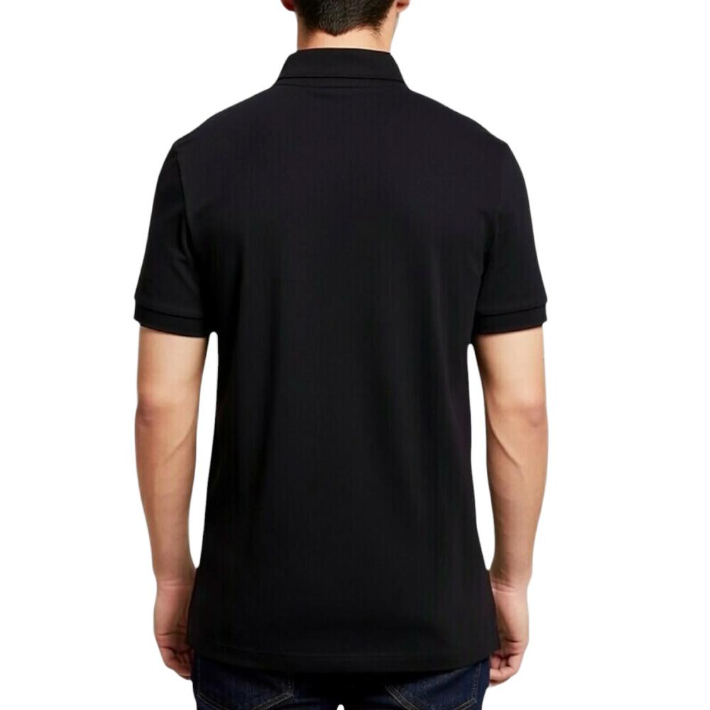 Polo Noir Homme Lee Cooper GLC2046 vue 2