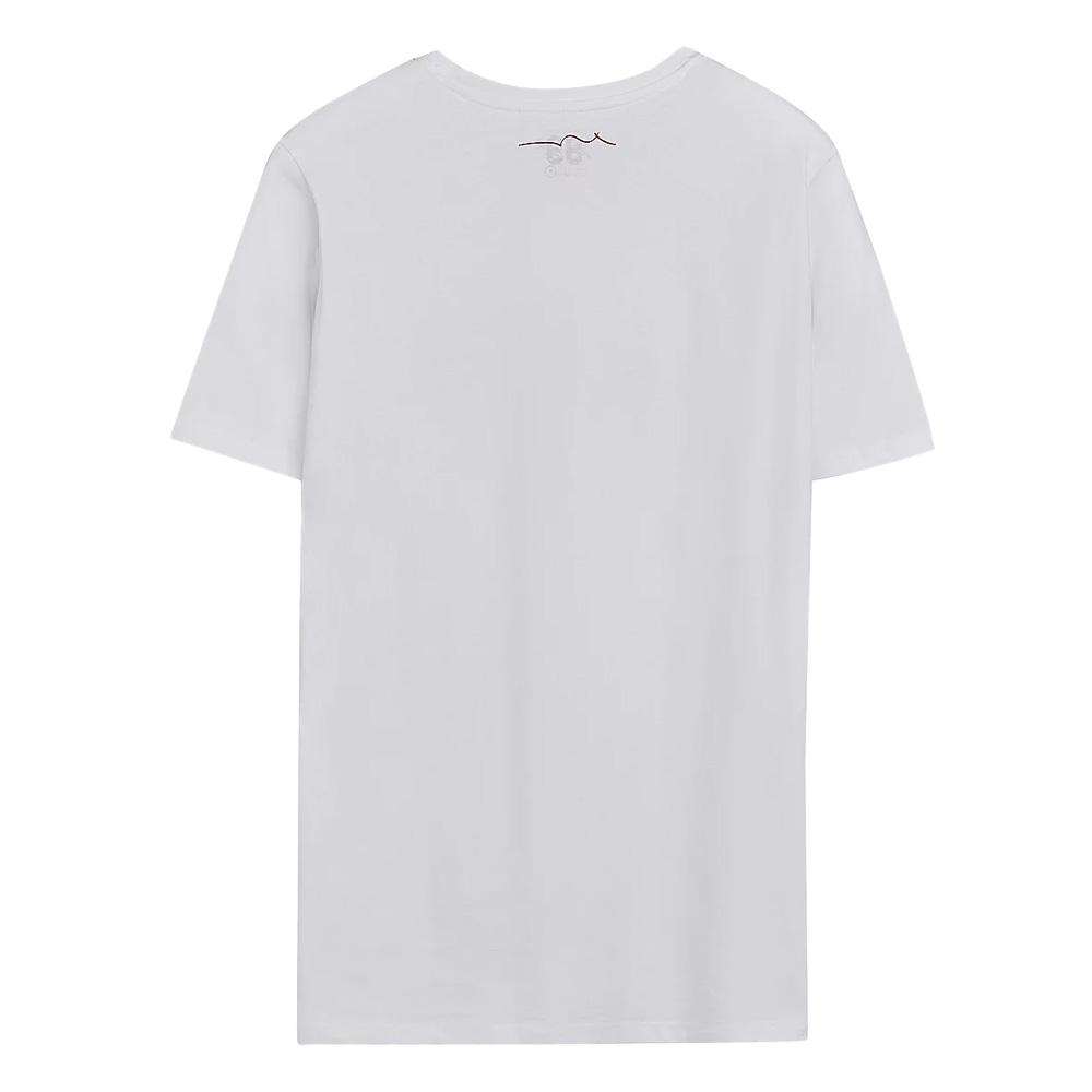 T-shirt Blanc Homme Teddy Smith Malibu vue 2