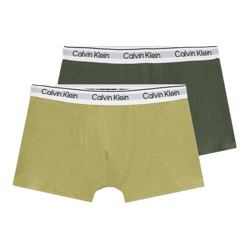 Lot de deux Boxers Vert Garçon Calvin Klein Jeans B70B700506 pas cher