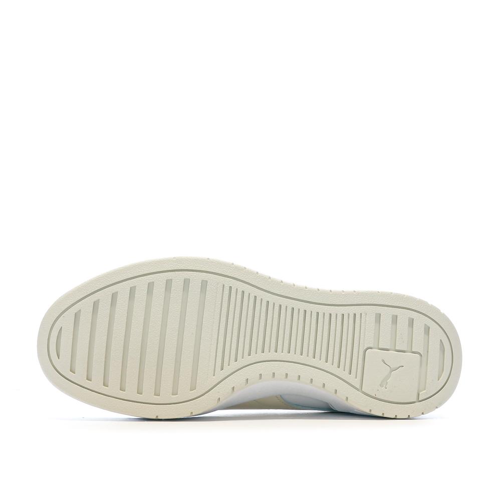 Baskets Blanche/Ecru/Vert Femme Puma 394749-01 vue 5