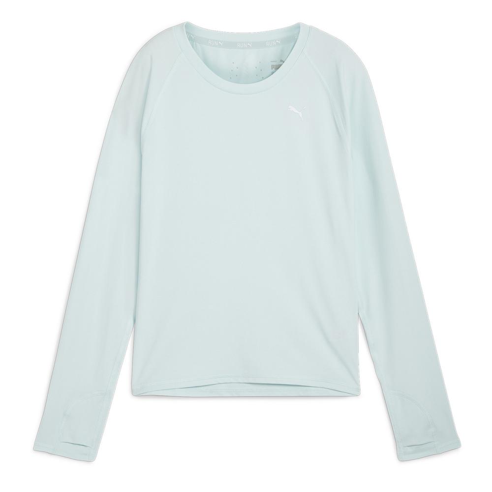 T-Shirt Manches Longues Bleu Femme Puma Run Cloudspun pas cher