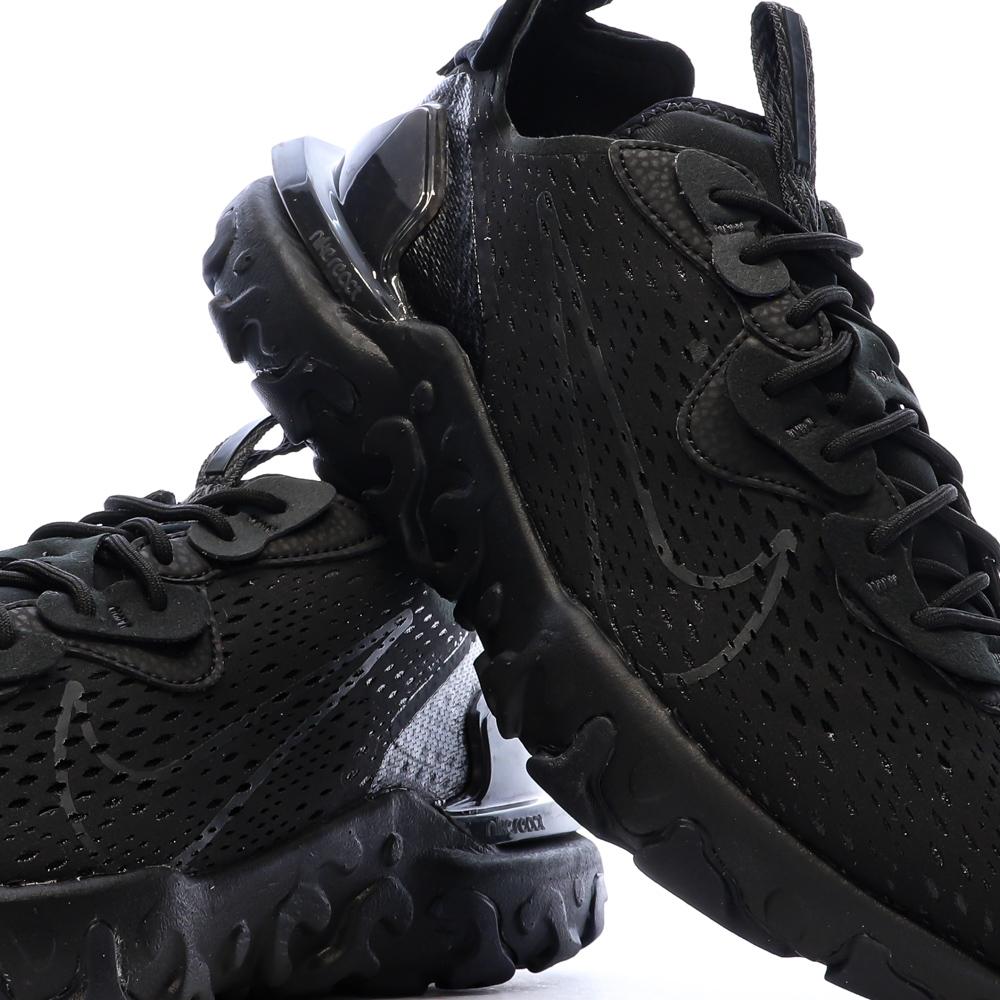 Baskets Noir Homme Nike React Vision vue 7