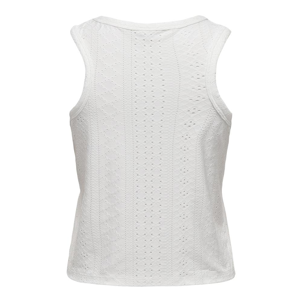 Débardeur Blanc Femme JDY Cathinka vue 2